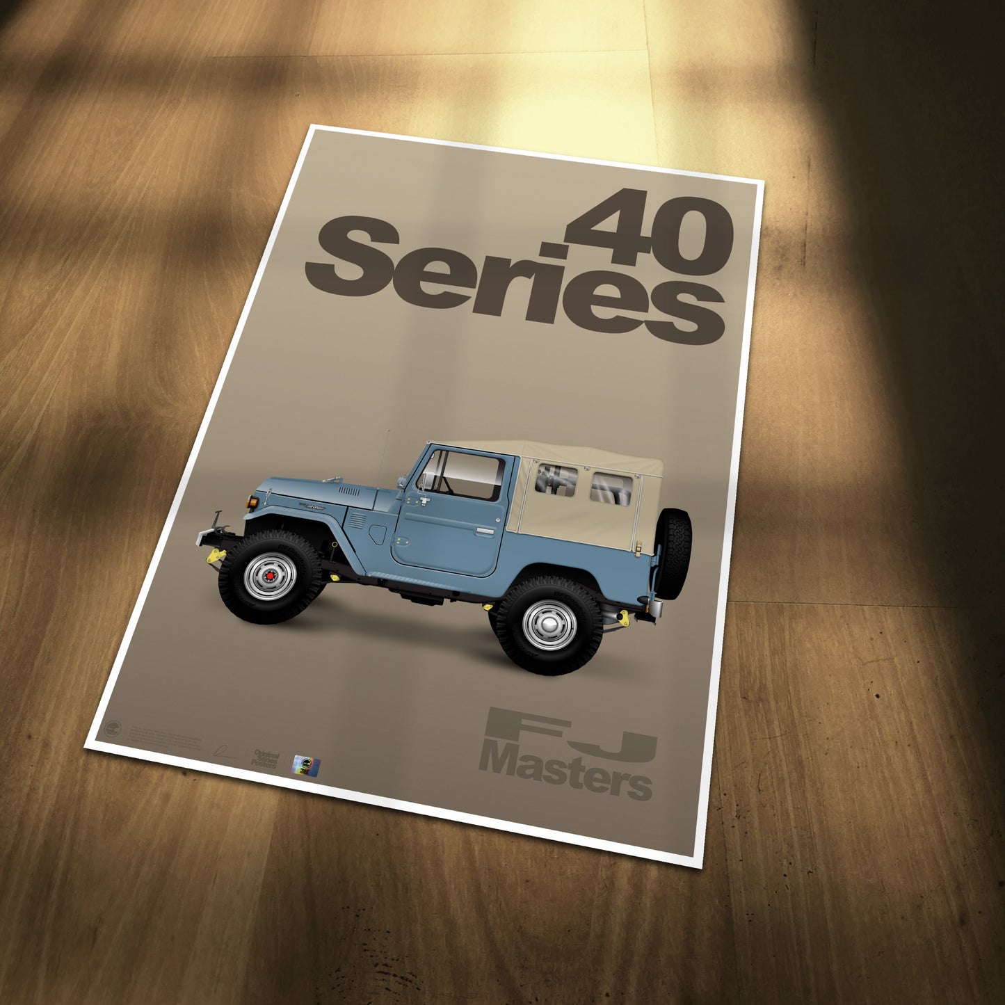 FJ40 Canvas Poster
