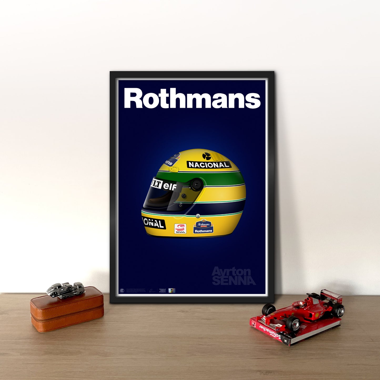 Senna Rothmans Poster
