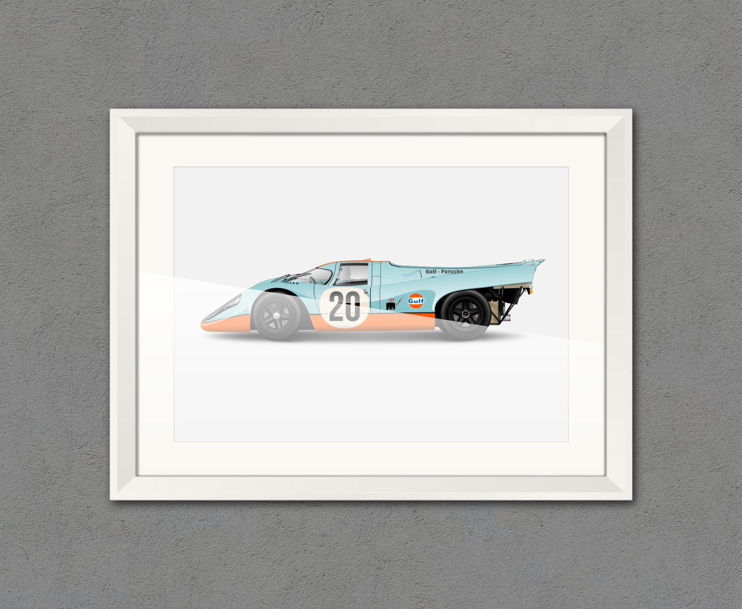 Porsche 917 Gulf McQueen