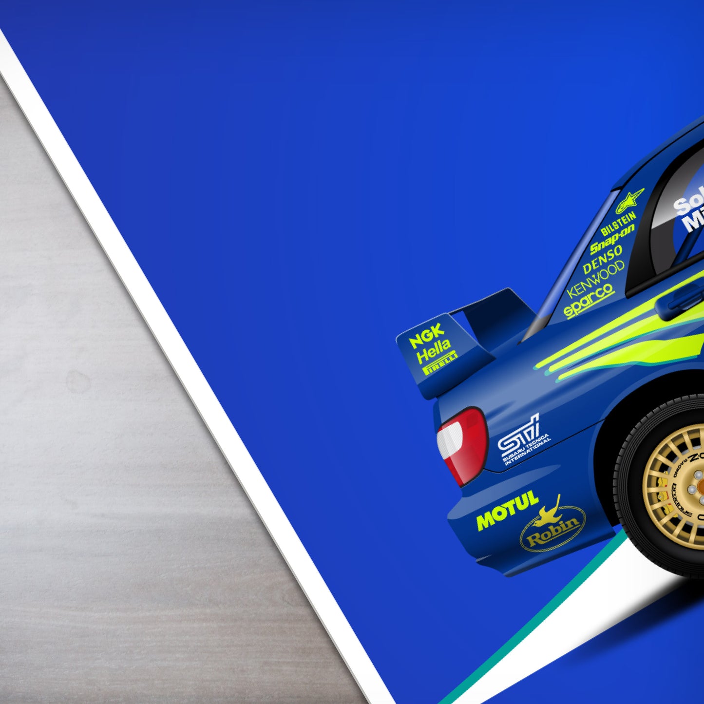 Peter Solberg Impreza WRC