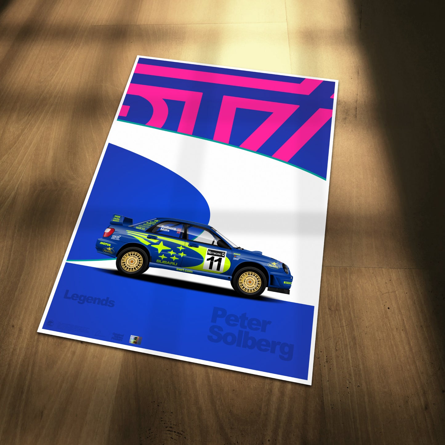 Peter Solberg Impreza WRC